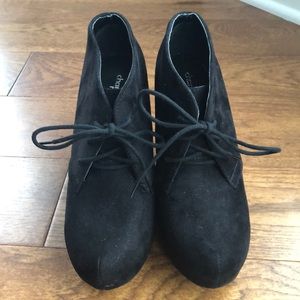 Charlotte Russe wedge bootie
